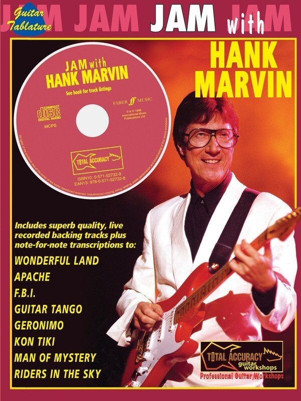 Jam With Hank Marvin Guitar Tab Bk/Ola (IMP)