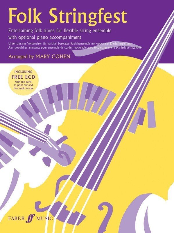 Folk Stringfest — String Quartet Score & Online Audio, arr. Mary Cohen (Faber Music)