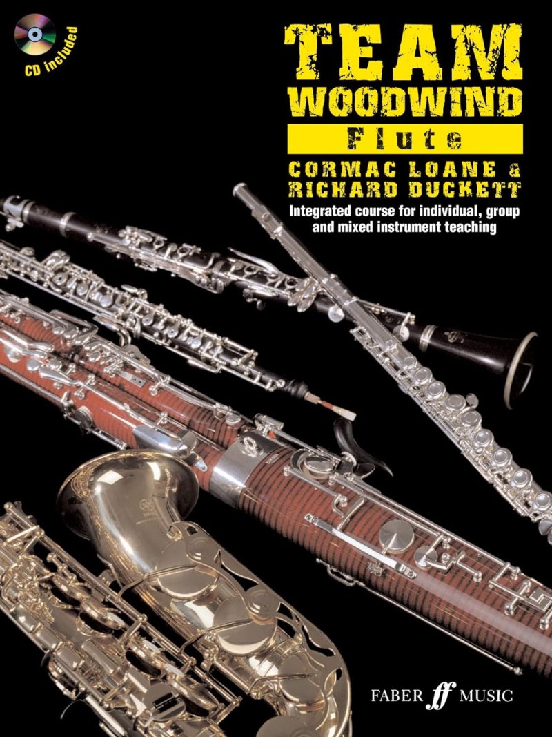 Team Woodwind — Flute, Book/CD (Faber Music)