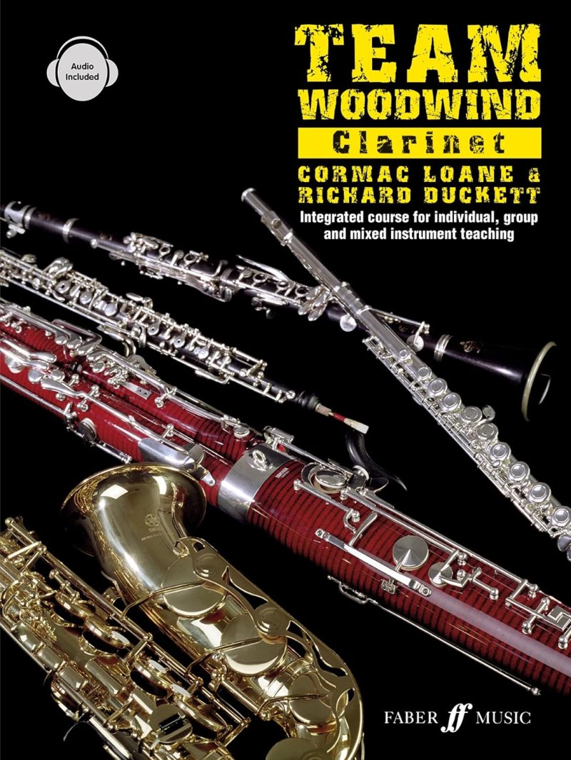 Team Woodwind — Clarinet, Book/CD — Loane & Duckett (Faber Music)