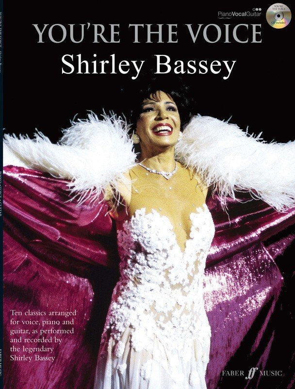 You're the Voice: Shirley Bassey — Piano/Vocal/Guitar with CD (IMP)