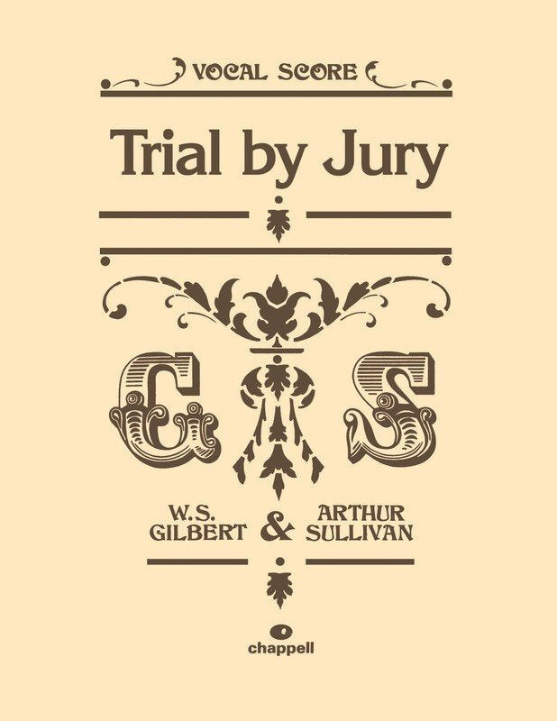 Gilbert & Sullivan: Trial by Jury — Vocal Score (IMP)