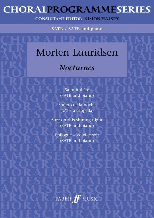 Morten Lauridsen: Nocturnes — SATB Chorus (Faber Music)