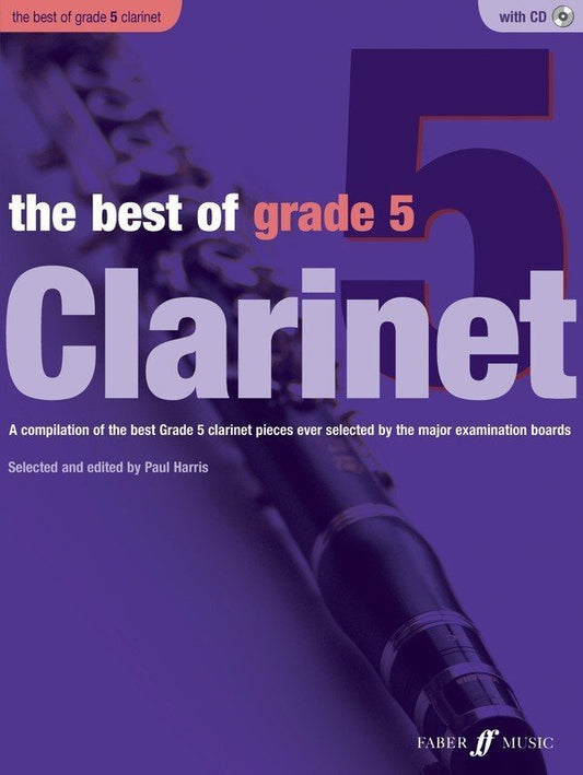 Harris: Best of Grade 5 Clarinet — Book/Online Audio (Faber Music)