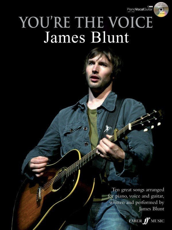 You're the Voice: James Blunt — Piano/Vocal/Guitar with CD (IMP)