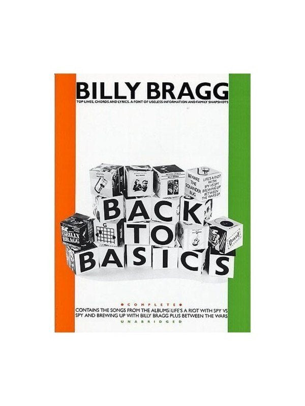 Billy Bragg: Back to Basics — Melody Line, Lyrics & Chords (Faber Music)