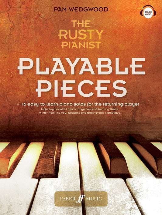 Wedgwood - The Rusty Pianist Playable Pieces Softcover Book (Piano)