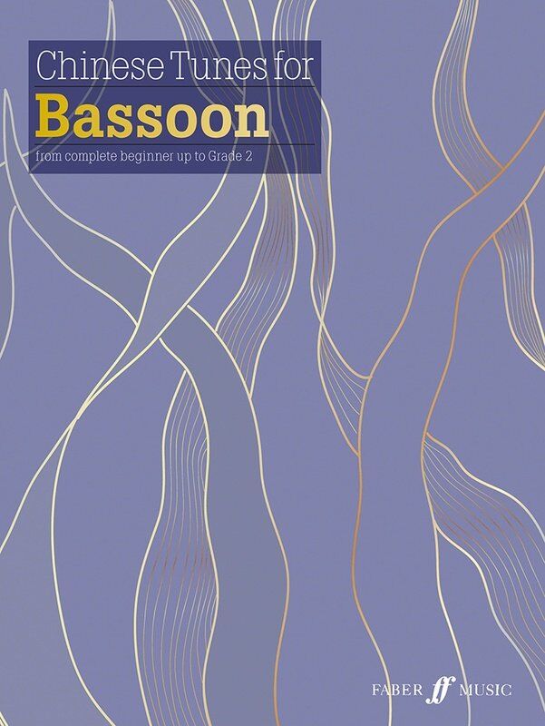 Chinese Tunes for Bassoon by Li Lansong and Cao Hui - 32 Pages, Beginner to Grade 2, Woodwind Music with Piano Accompaniment