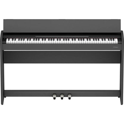 ROLAND F107 Compact Digital Piano - Stylish Black Design, Best-in-Class Tone & Touch, Streamlined for Modern Living Spaces — view 7