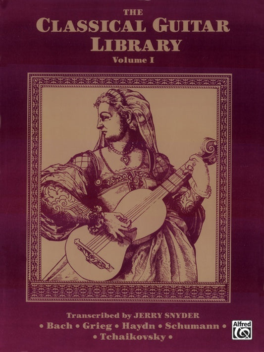Classical Guitar Library Book 1 Arr Snyder