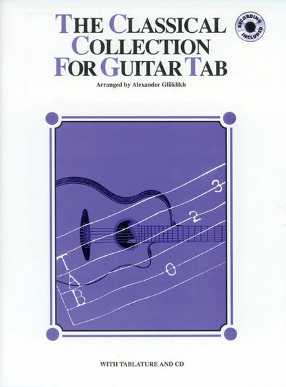 The Classical Collection For Guitar Tab Book/CD