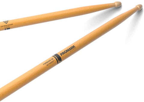 ProMark ActiveGrip Forward 5B Drumsticks, Acorn Tip, Clear (F5BAGC)