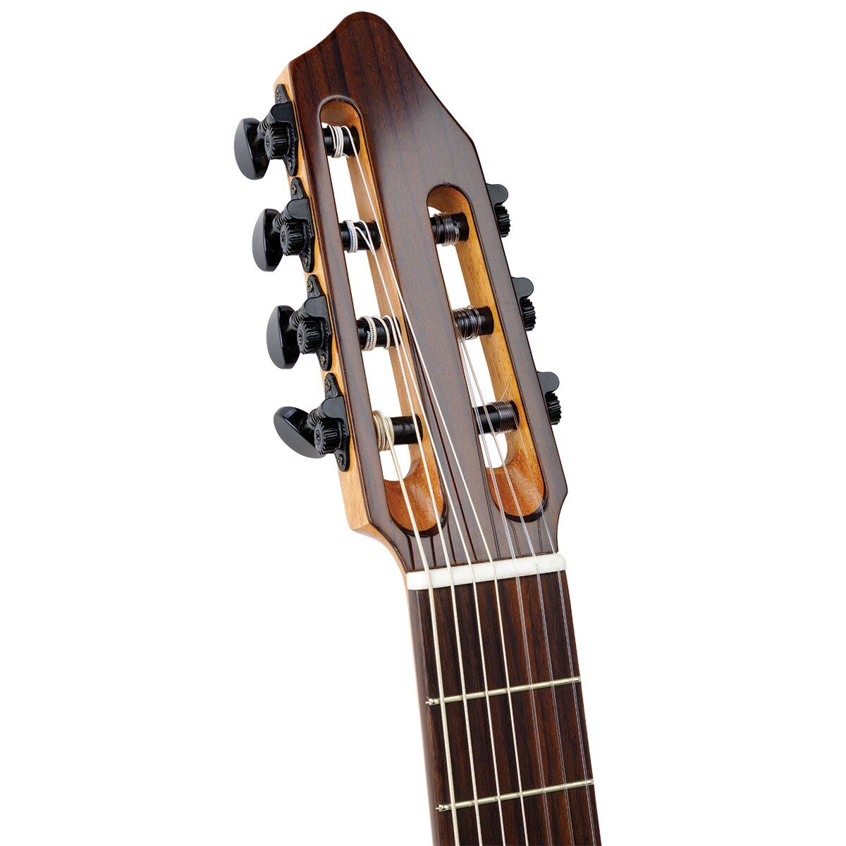 Kremona Fiesta F65CW7SVE 7-String Classical Guitar with Solid Cedar Top & Case — view 6