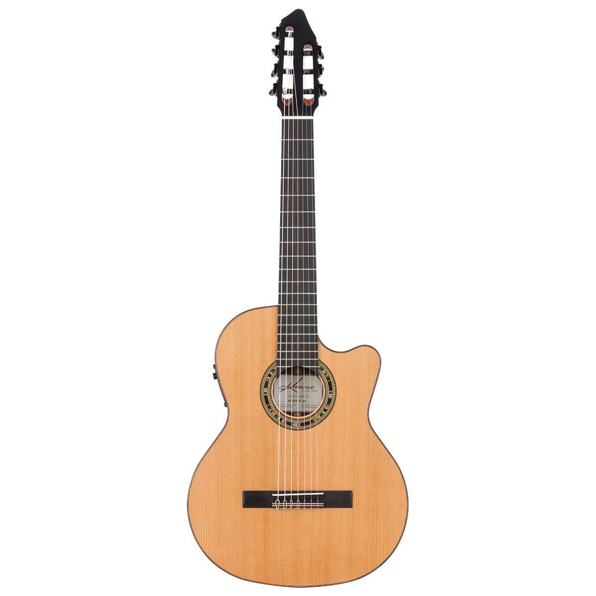 Kremona F65CW7S Fiesta 7-String Classical Guitar with Premium Case