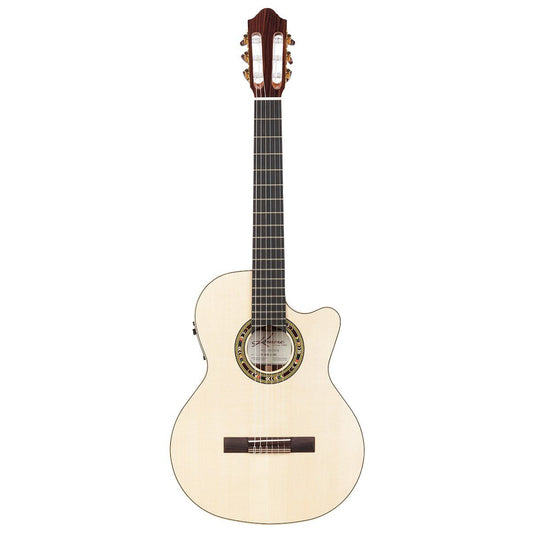Kremona Fiesta F65CWSB Classical Guitar with Case - Solid Spruce & Rosewood