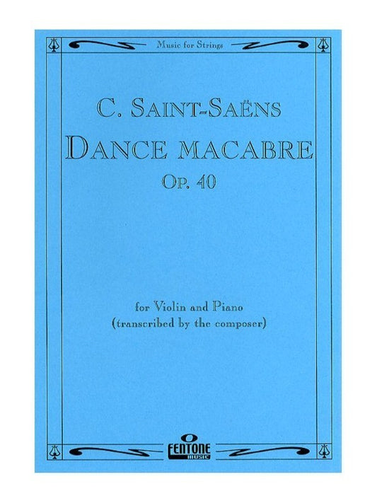 Saint-Saens - Dance Macabre Op 40 Violin/Piano (Softcover Book)