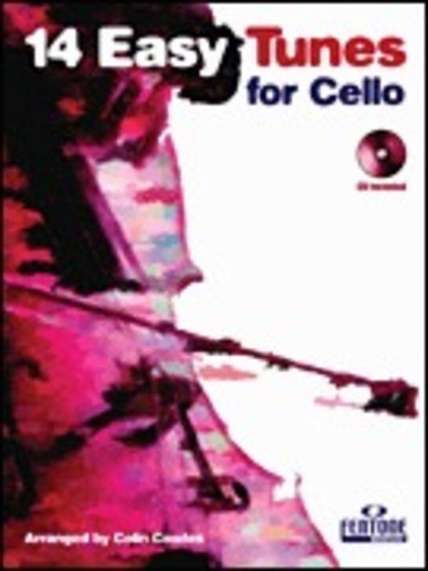 14 Easy Tunes for Cello, arr. Colin Cowles — Book & CD (Fentone Music)