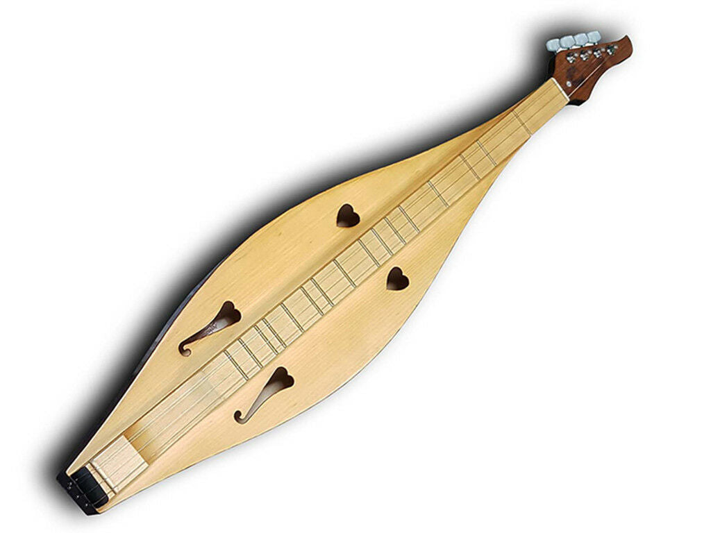 Apple Creek Appalachian Dulcimer Spruce Top C/W Bag Made In Romania