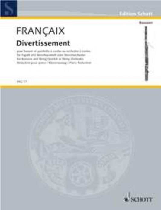 Divertissement Bassoon Piano Book
