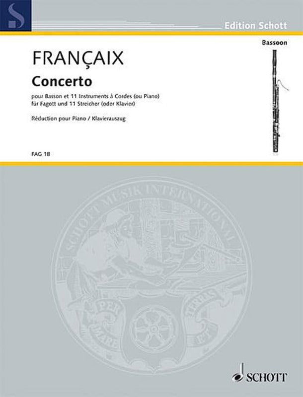 Concerto bassoon/Piano Book