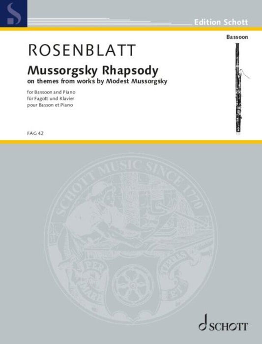 Mussorgsky Rhapsody for Bassoon and Piano by Alexander Rosenblatt