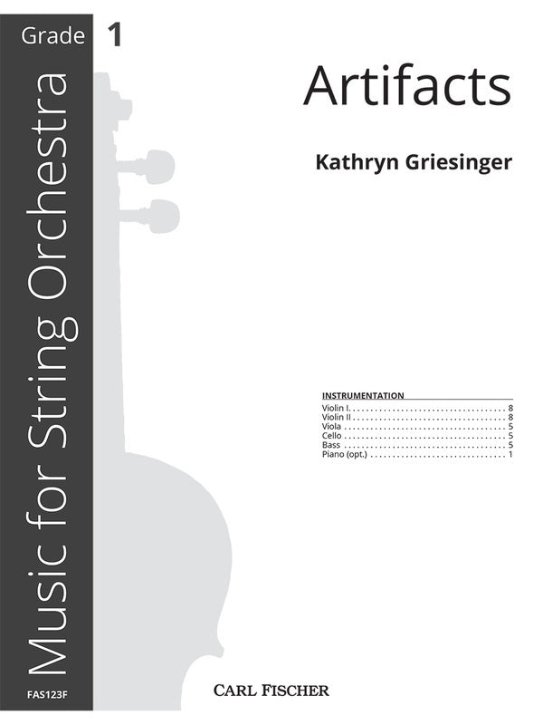 Artifacts So1 Full Score Score