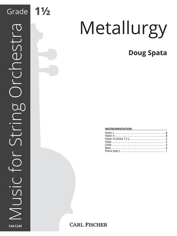 Metallurgy So1.5 Full Score Score