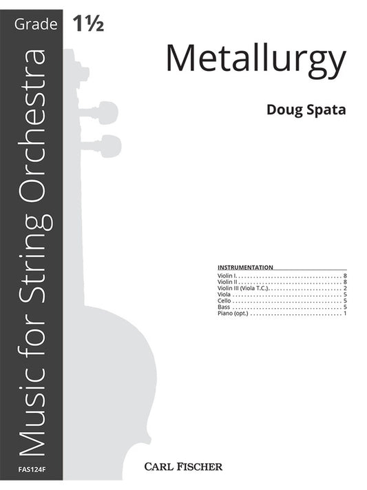 Metallurgy So1.5 Full Score Score