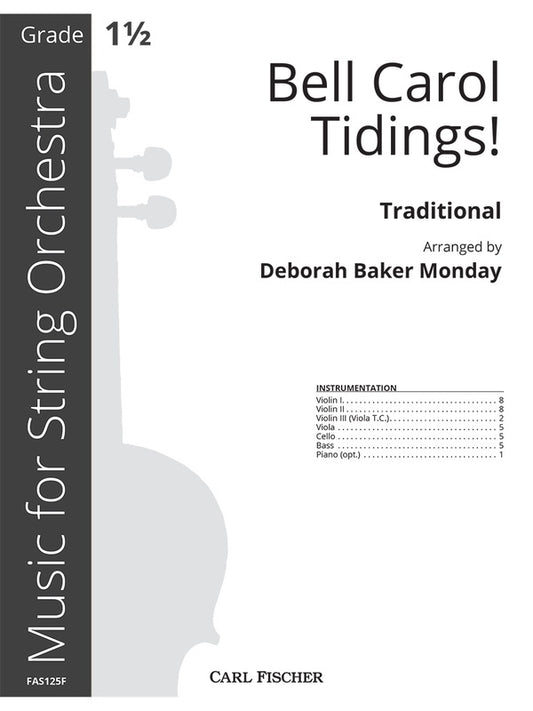 Bell Carol Tidings! So1.5 Full Score Score