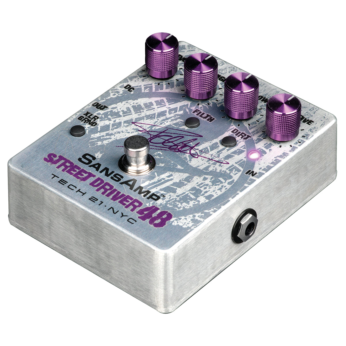Tech 21 Frank Bello Street Driver 48 Signature SansAmp Pedal — view 3