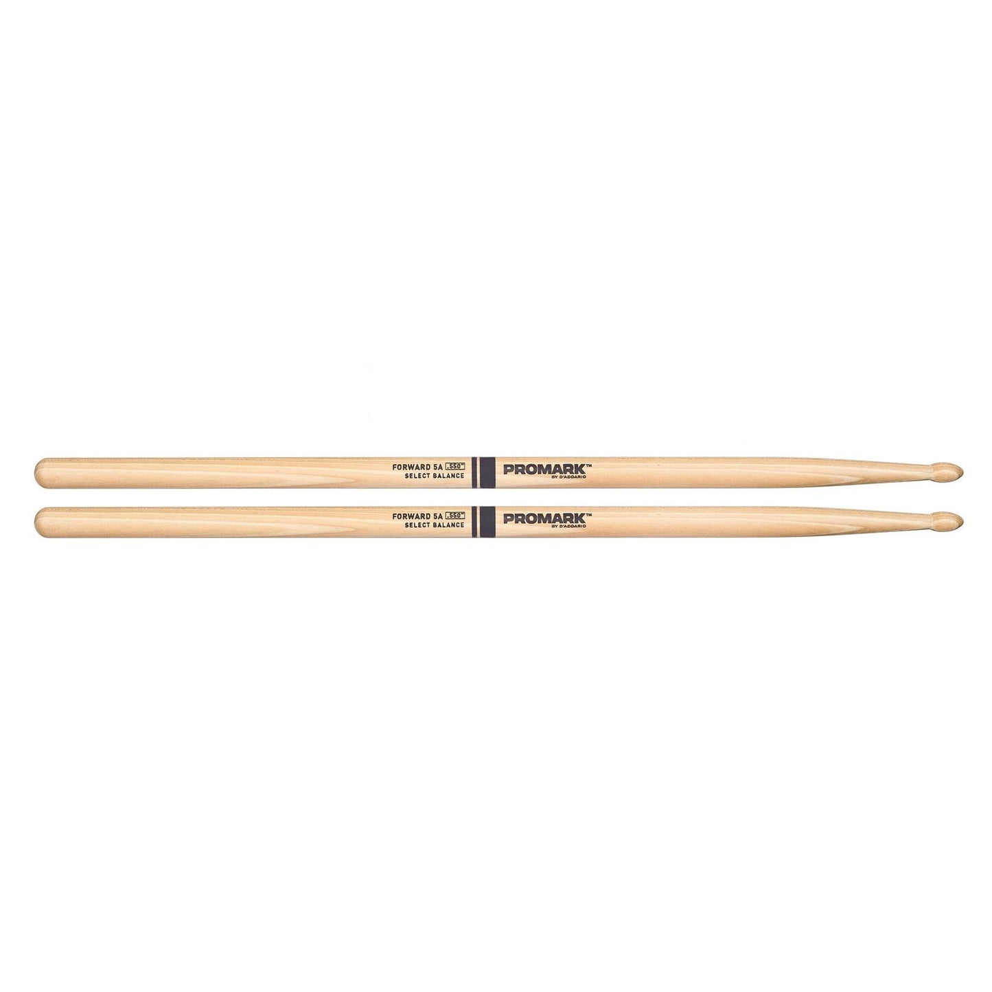 ProMark Forward Balance Drum Stick, Wood Tip, .550" (5A)