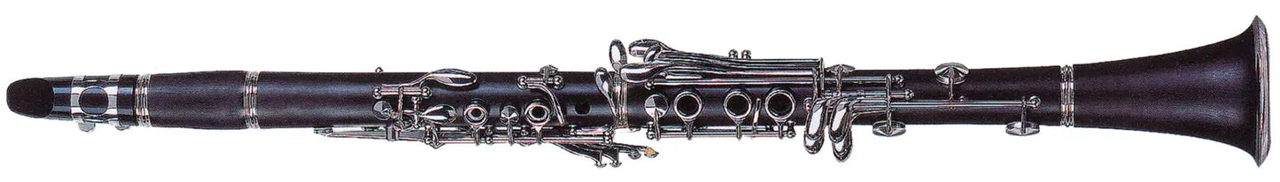 Fontaine FBW214 B Flat Clarinet with Nickel Plated Keys and Case