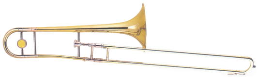 Fontaine Bb Tenor Trombone with Case, Model FBW502, Large Bore Yellow Brass
