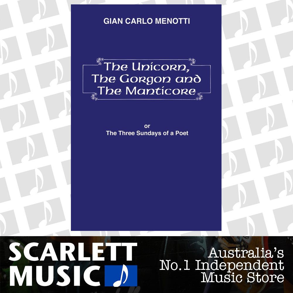 Unicorn Gorgon Vocal Sheet Music — view 2