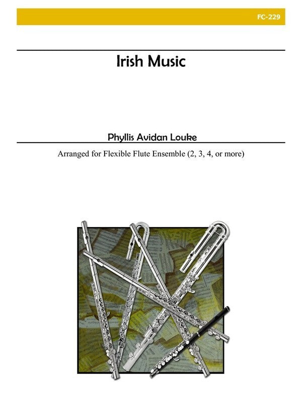 Irish Music Flexible Flute Ensemble (Music Score/Parts) Book