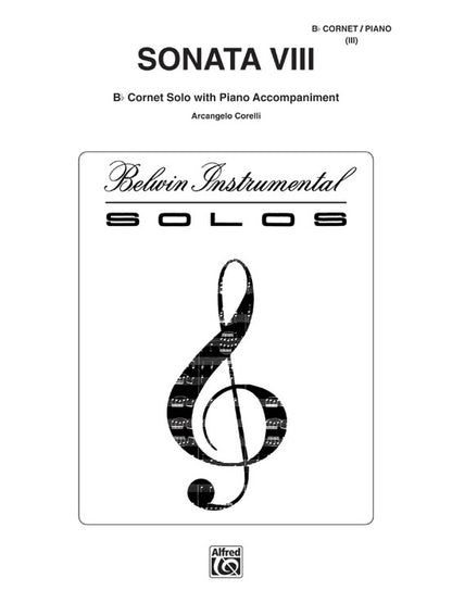 Sonata VIII for Trumpet and Piano Sheet Music