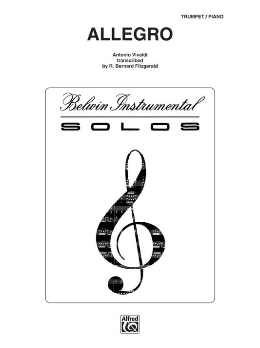 Allegro Cornet Trumpet Sheet Music