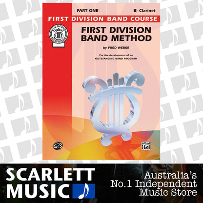 First Division Band Method Part 1 B Flat Clarinet — view 2