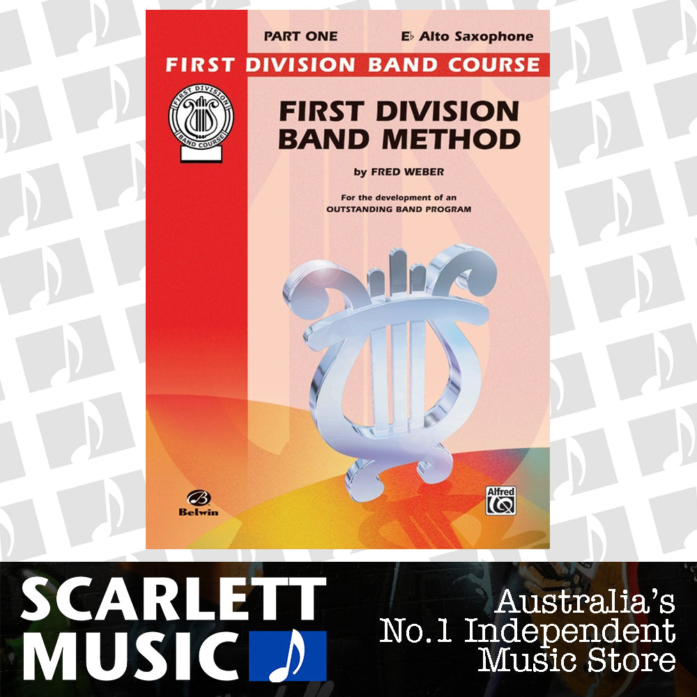 First Division Band Method Part 1 E Flat Alto Sax — view 2