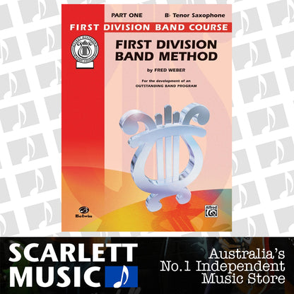 First Division Band Method Part 1 Tenor Sax — view 2