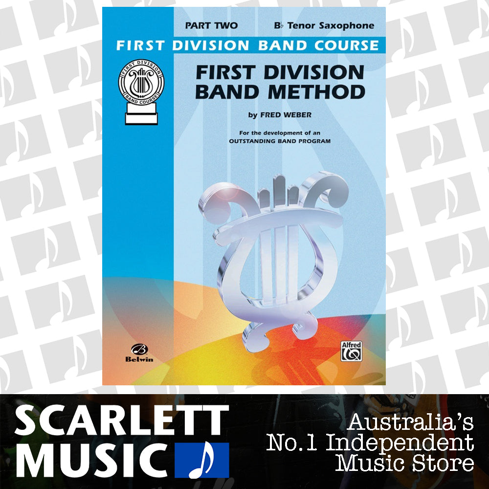 First Division Band Method Part 2 Tenor Sax — view 2