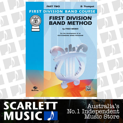 First Division Band Method Part 2 Trumpet — view 2