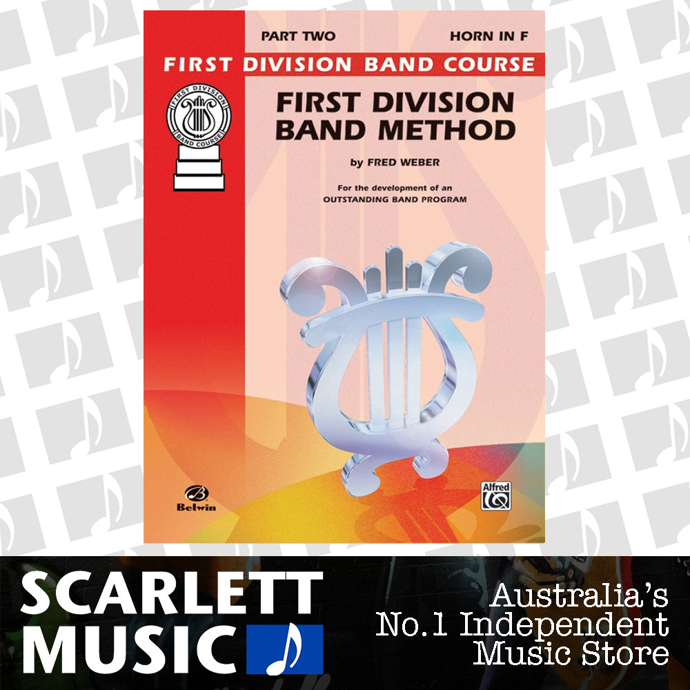 First Division Band Method Part 2 Horn In F — view 2