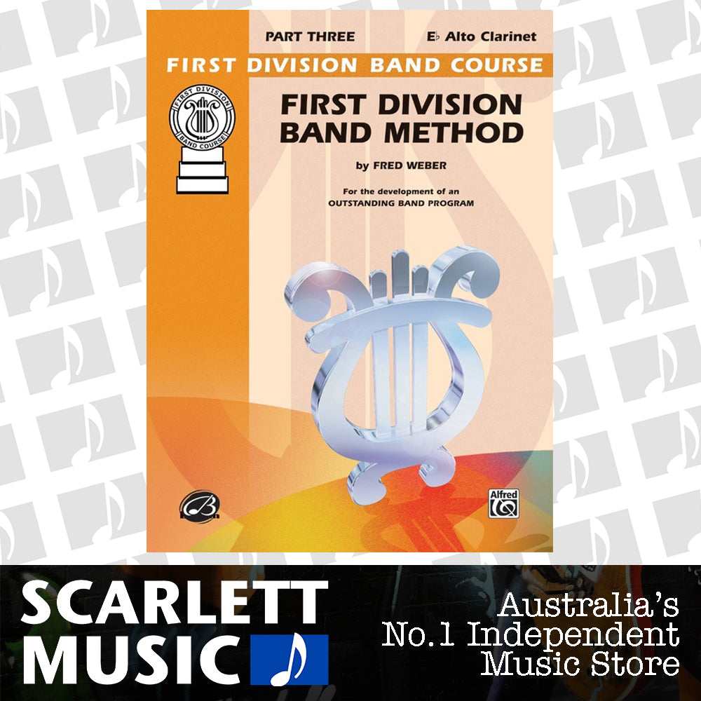 First Division Band Method Part 3 Alto Clarinet — view 2