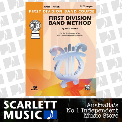 First Division Band Method Part 3 Trumpet — view 2