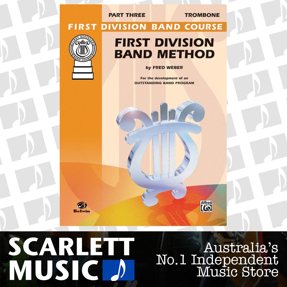 First Division Band Method Part 3 Trombone — view 2
