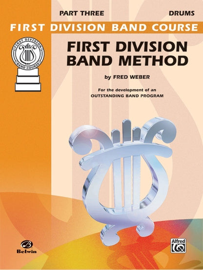 First Division Band Method Part 3 Drums