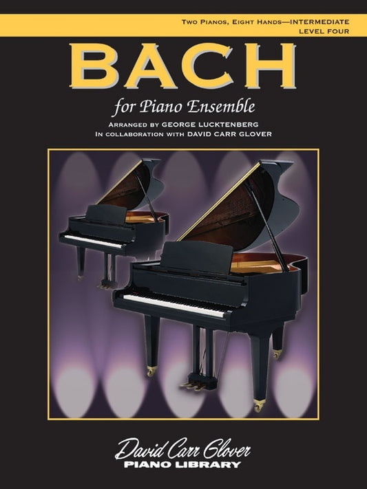 Bach for Piano Ensemble Level 4 2P8H