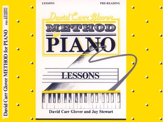 Glover Method For Piano Lessons Pre Reading