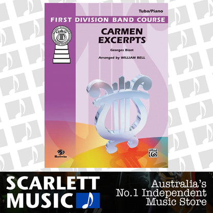 Carmen Excerpts Tuba/Piano Arr Bell — view 2